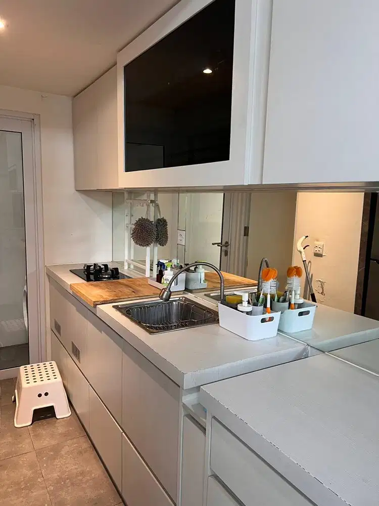 Rumah Full Furnish cluster Tabebuya Bayar bulanan di Jalan besar BSD