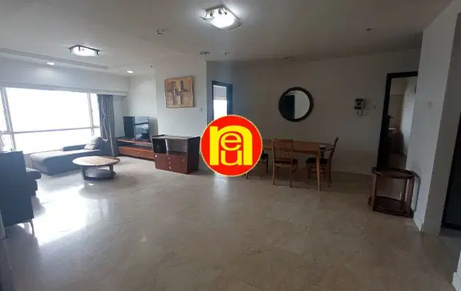 Dijual Apartemen Somerset Berlian – 3 Kamar Tidur, Lt. Tinggi, View