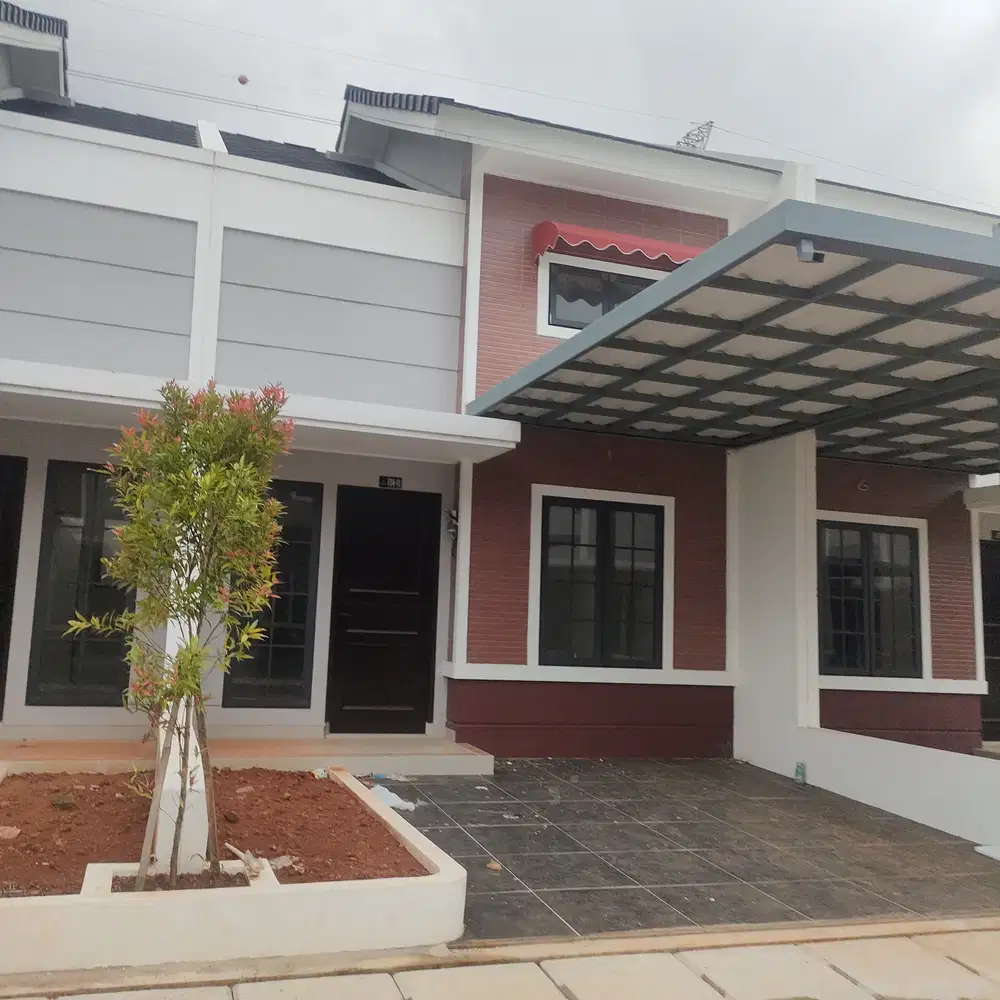 Jual rumah kota sutera grand batavia mezanin 2 lt siap huni free dp