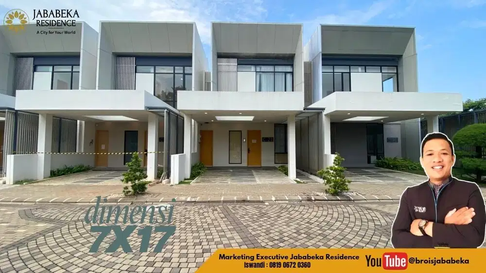 Reday stok Rumah Cluster Paradiso Golf Jababeka cikarang