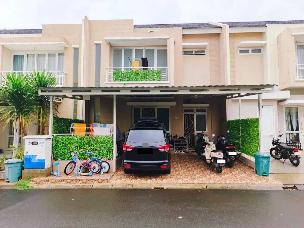 Rumah 2 Lt Paradise Resort Ciputat Dkt Stasiun Sudimara Tol Pasar