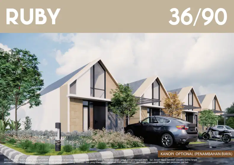 Rumah Exclusive Tenjo City Premiere Cicilan Flat tanpa BI Checking