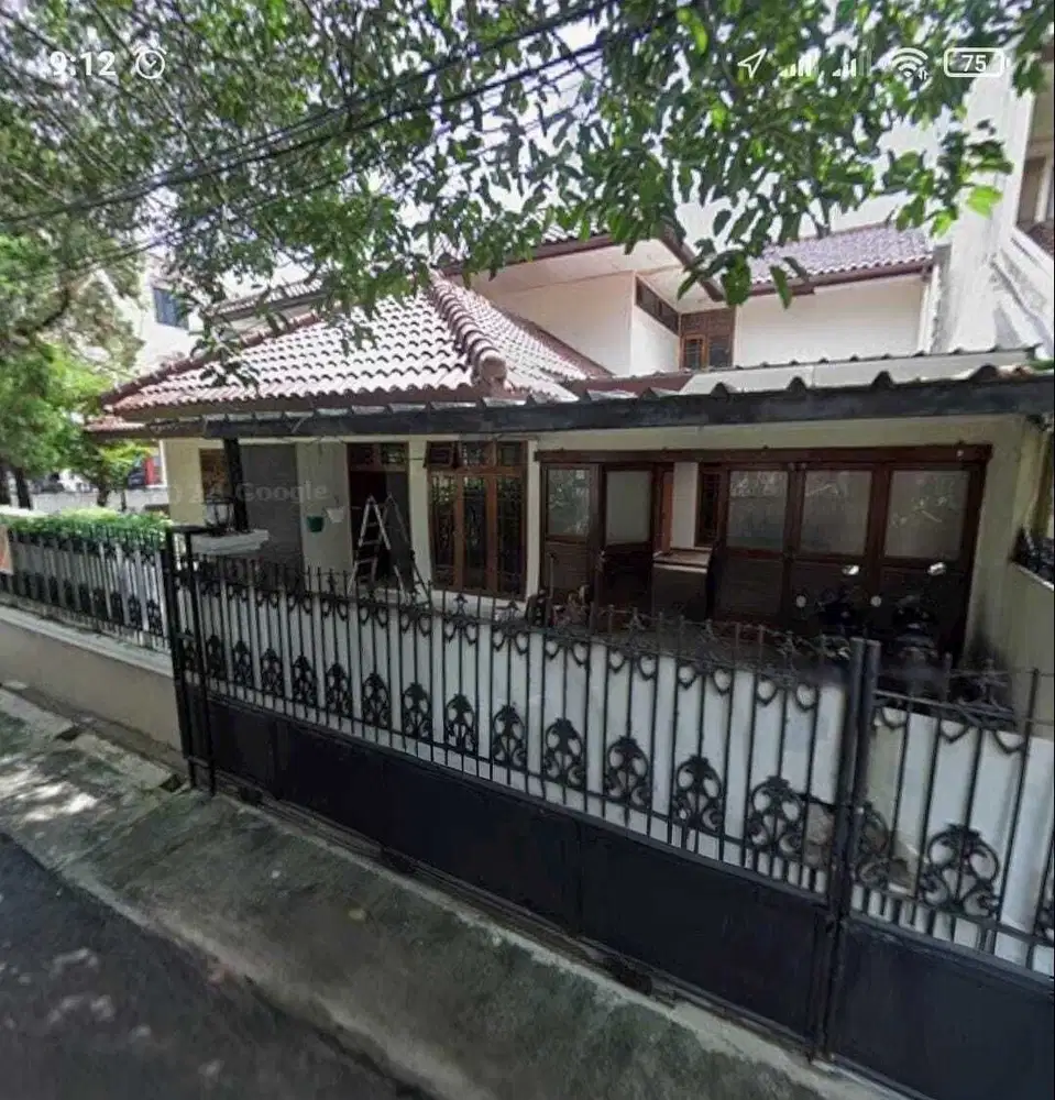 Rumah Strategis di Cipete Kebayoran Baru Jaksel Dekat MRT hj Nawi