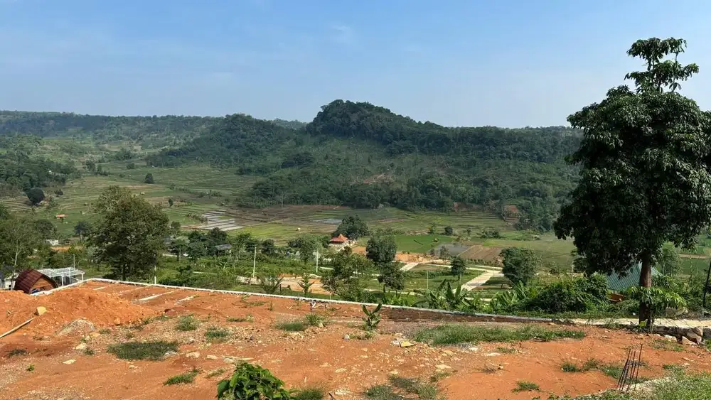 Dijual tanah murah legalitas SHM estetik dan asri dan sejuk