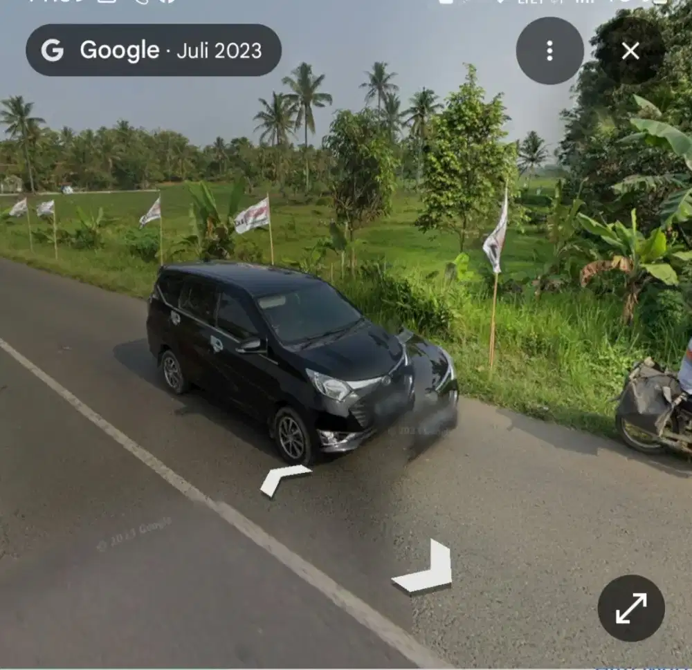 Tanah pingir jalan  utama Samping RSUD pesawaran