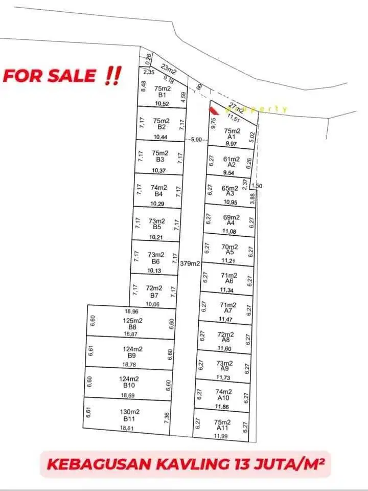 tanah kavling siap bangun di Jagakarsa Jaksel