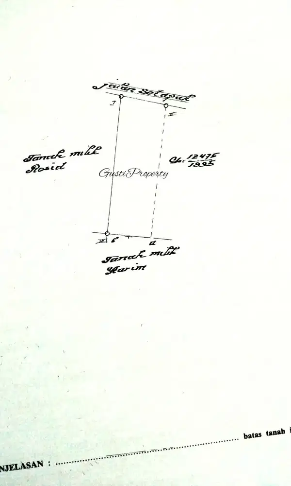 Lahan Cinangka Sawangan Depok 1168m