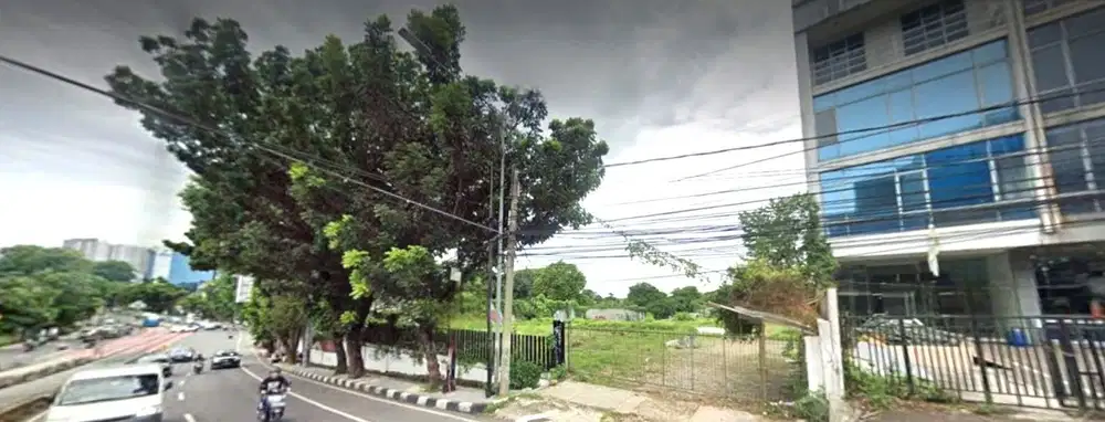 Kavling komersial 46x120 5500m Pancoran Jakarta Selatan