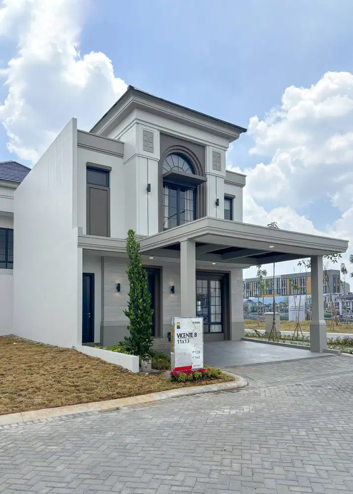 Cluster Vicente at Klasika Grand Wisata Bekasi Disain Klasik Modern