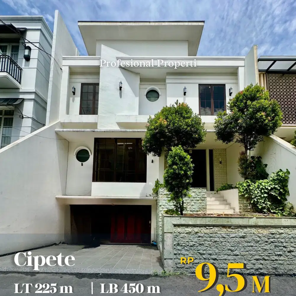 DIJUAL RUMAH BARU CIPETE DEKAT MRT CIPETE  JAKARTA SELATAN