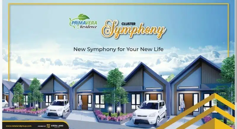 cluster sympony dengan fasilitas terlengkap