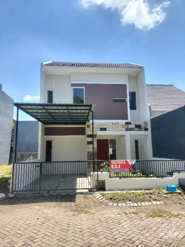 DI JUAL RUMAH BARU GRESS MUTIARA REGENCY DEPAN LIPPO MALL SIDOARJO