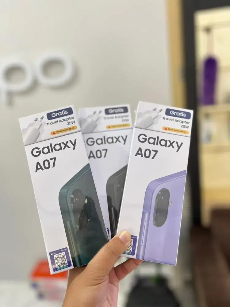 Gratis Adaptor | Samsung A07 8/256GB 6/128GB 4/128GB 4/64GB