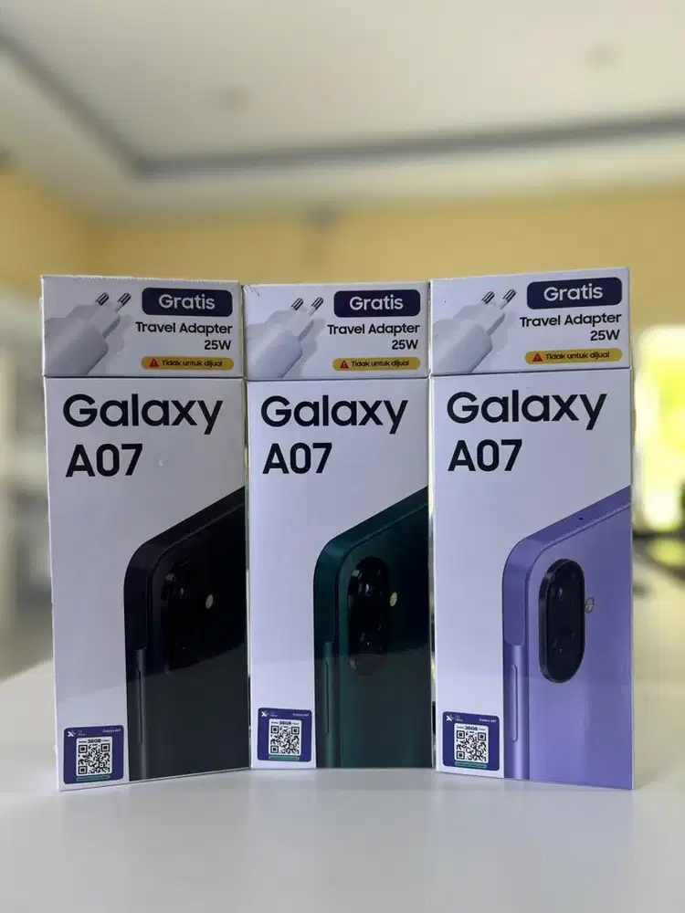 free Adaptor Samsung A07 8/256GB 6/128GB 4/128GB 4/64GB