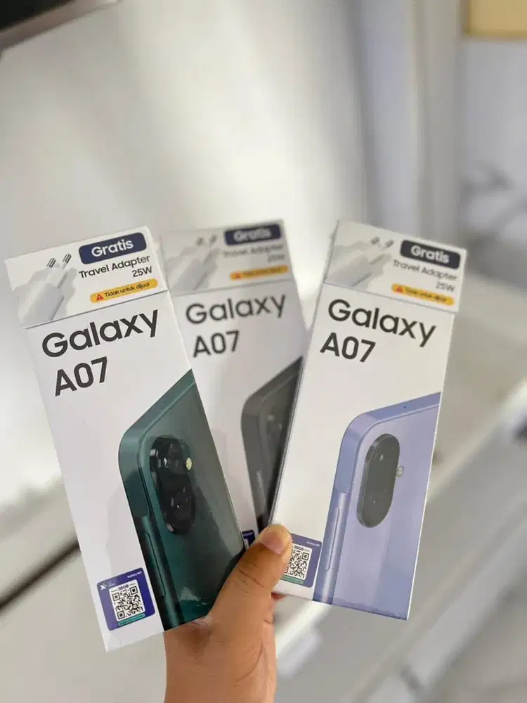 Free Adaptor Samsung A07 8/256GB 6/128GB 4/64GB 4/128GB Free Adaptor