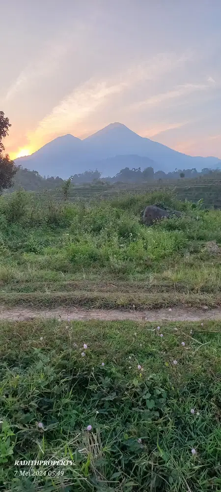 DI JUAL LAHAN AREA WISATA  PACET  VIEW 2 GUNUNG SHM