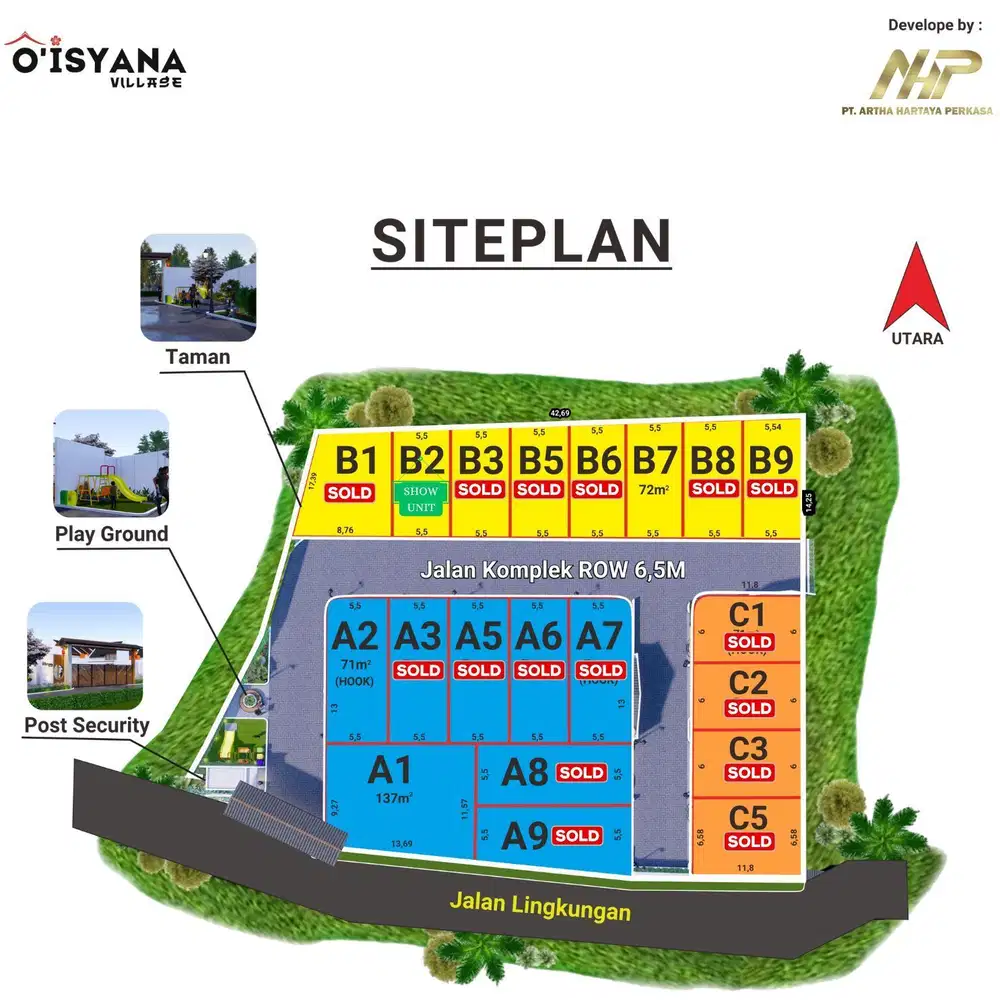 Rumah Dijual SHM Model Japanesse Style di Jogja: Termurah 350 Juta-an