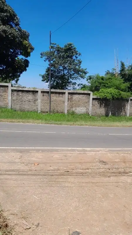 Dijual lahan pinggir jalan raya 3,6 Ha