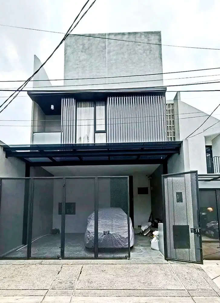 Rumah Modern Siap Huni Full Furnished Di Rawamangun Jakarta Timur