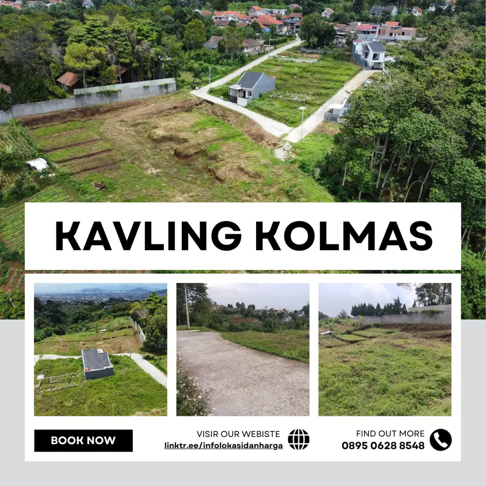 Di Jual Kavling Siap Bangun Lokasi View Kota Cimahi dan Bandung