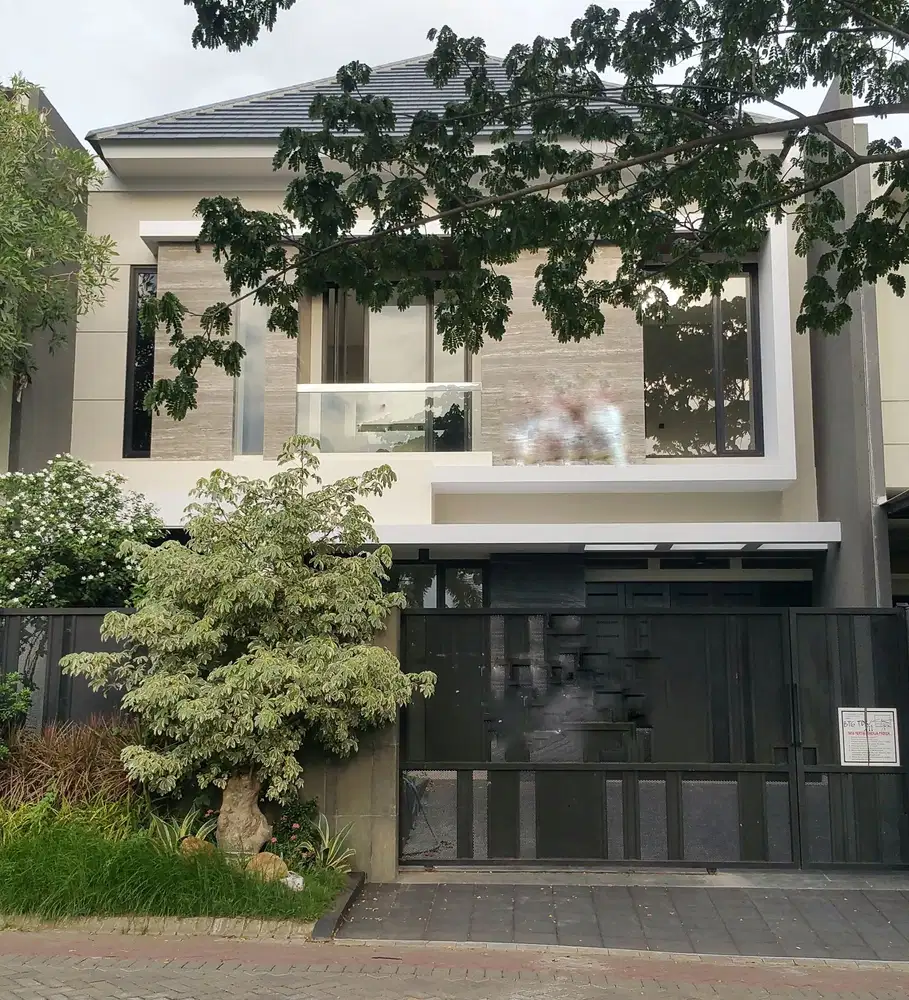 RUMAH RAFFLES CITRALAND GARDEN BARU GRES ROW LEBAR DKT SUPERINDO