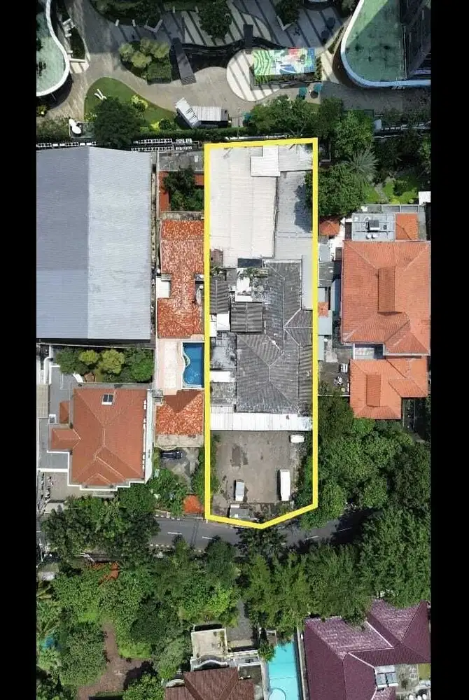 Tanah 2.145m2 Harga NJOP Zonasi Komersial SHM di Pancoran Timur Raya