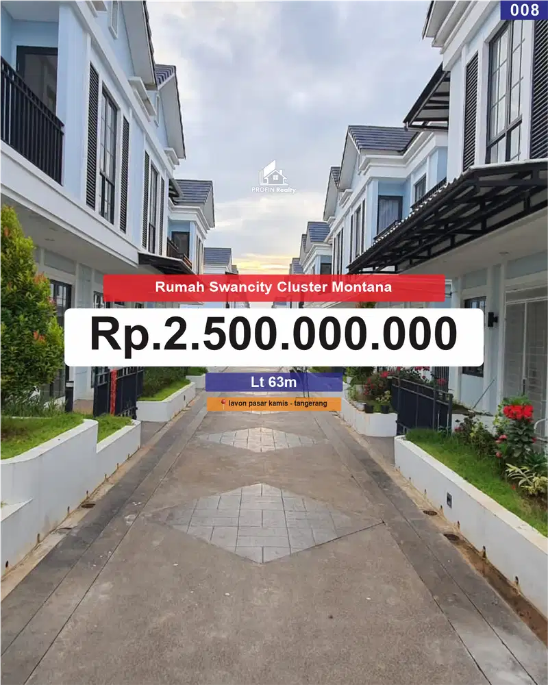 DIJUAL Rumah Modern di Cluster Montana Swancity – Lavon Siap Huni!
