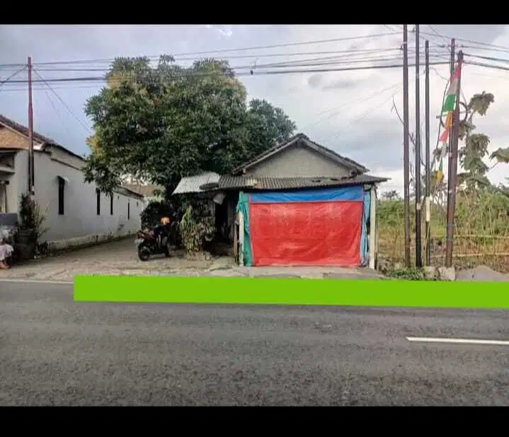 Tanah murah, strategis pinggir jl Palagan km 13 cocok utk usaha