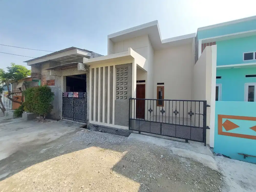 Rumah baru harga rumah second (villa gading harapan 1)