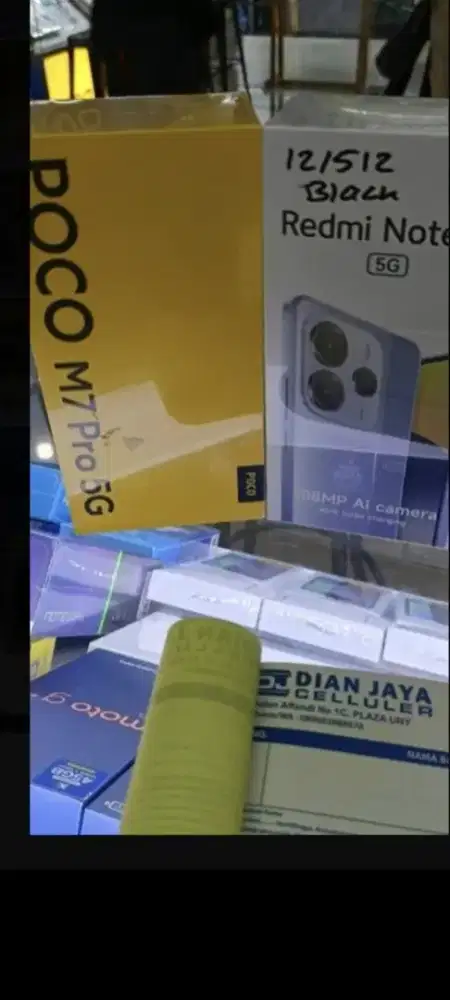 Xiaomi poco M7 pro 5G 8/256 setara redmi note 14 5G resmi