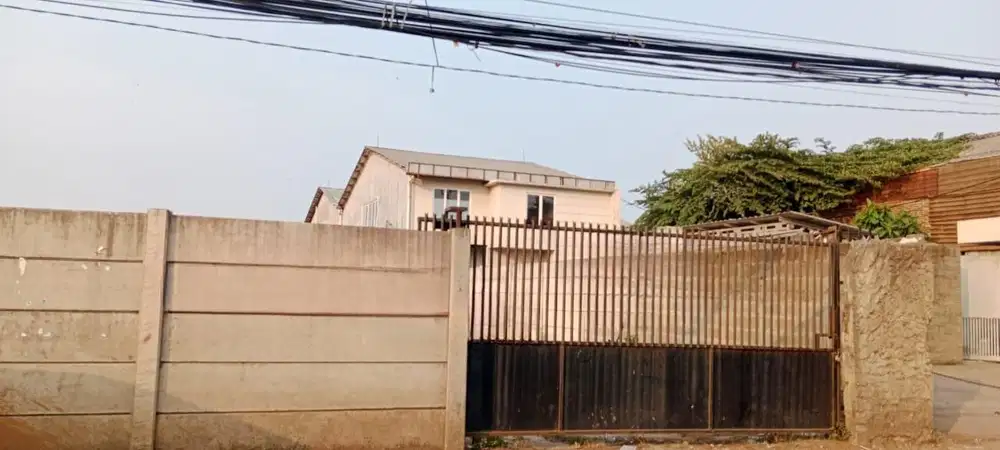 Dijual  Cepat Tanah Siap Dibangun Cocok Untuk Gudang dan Ruko