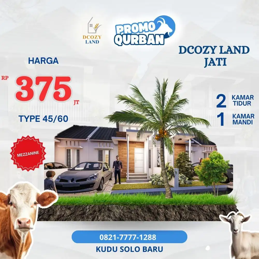 Di jual Hunian Nyaman Mezzanine di Solo Baru   Dcozy Land Jati