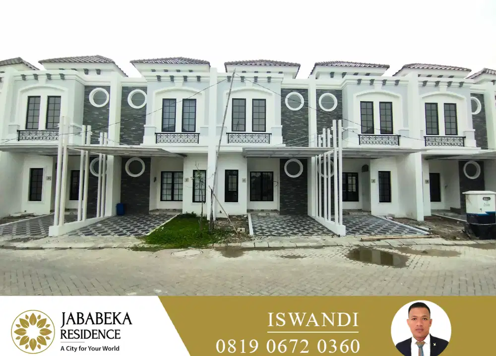 Rumah Ready stok Cluster Sevilla sport City Jababeka Cikarang