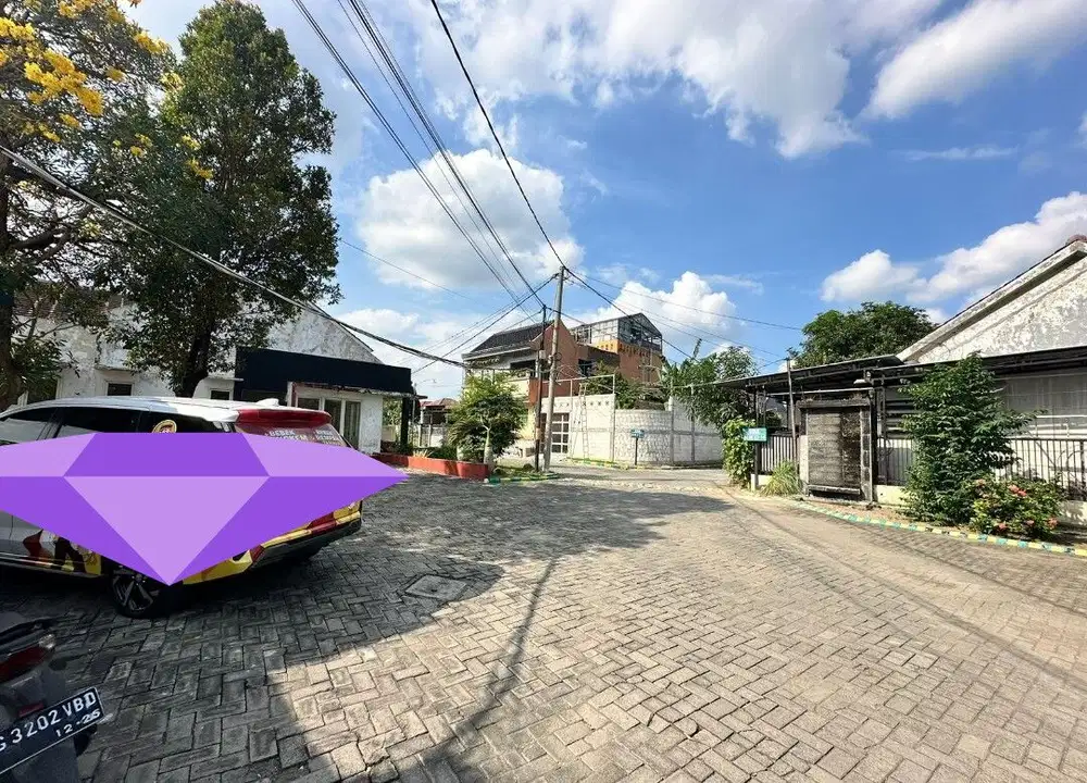 Tanah dalam perumahan 100 mtr dari jalan raya menganti
