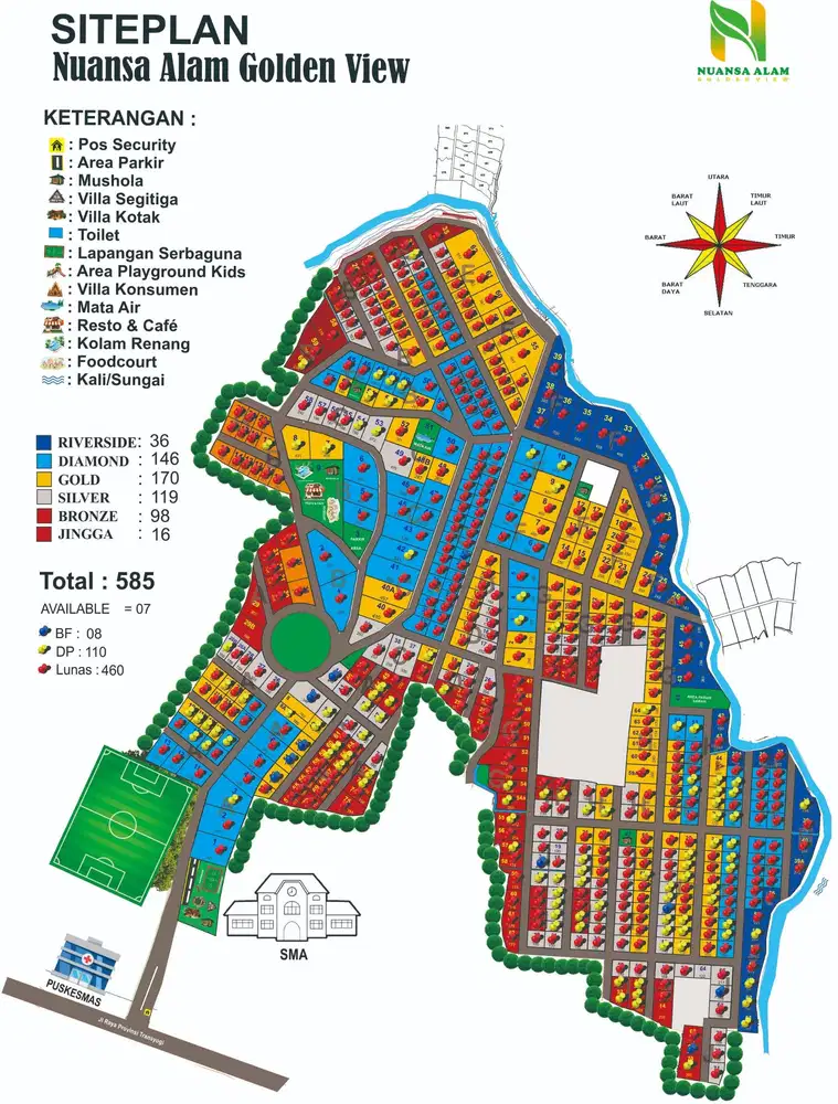 Tanah murah estetik view pegunungan dan persawahan legalitas SHM