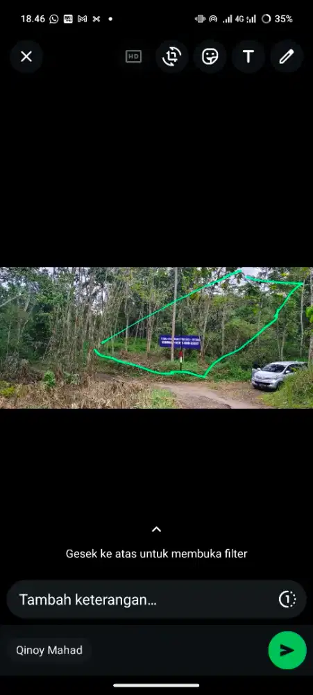 jual tanah bu murah dibawah harga pasar