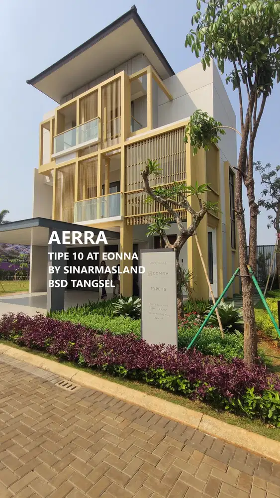 Rumah Mewah Strategis BSD Tangsel Promo AERRA