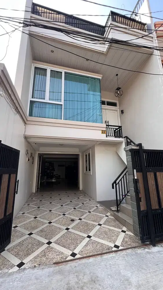 Dijual Rumah Furnished Desain Modern Minimalis Daerah Kemayoran