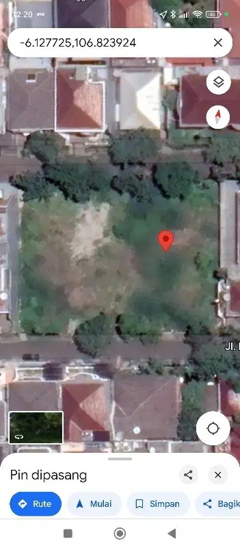 DIJUAL DIBAWAH NJOP  KAVLING DI PERUMAHAN ELIT - ANCOL