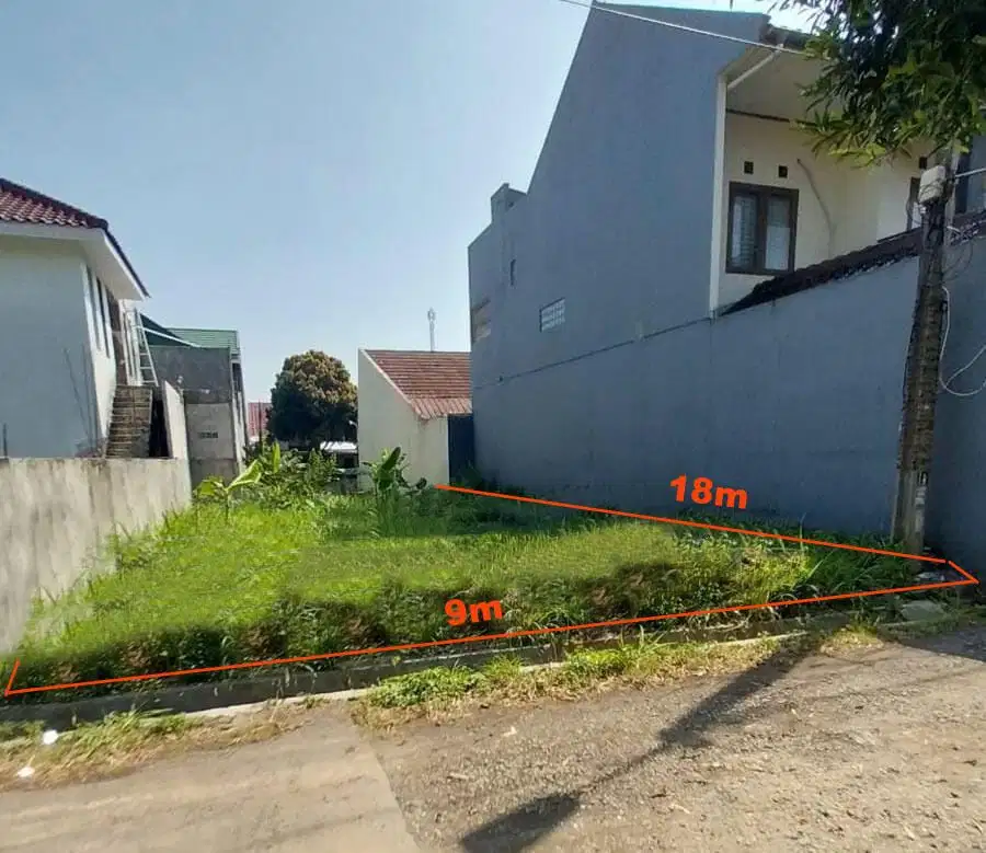 Dijual Tanah Kavling di Perum daerah Tanah Baru Bogor Utara STRATEGIS