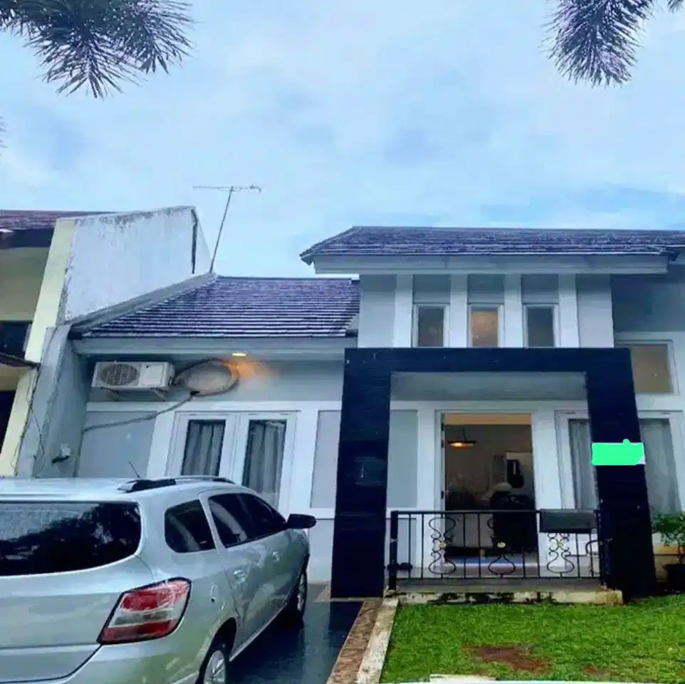 Rumah cantik siap huni semi furnished di legenda wisata cibubur