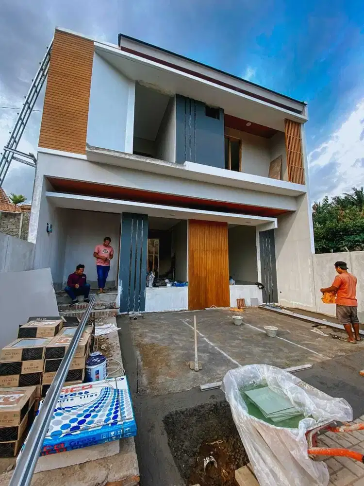 Dijual Rumah 2 Lantai SHM Gamping Sleman, 7 Menit JCM: Bisa Cash Tempo