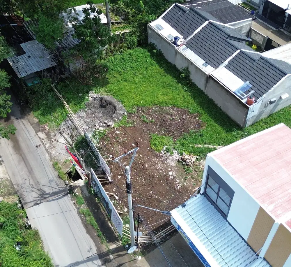 Tanah Kavling Potensial Lokasi Premium di Pinggir Jalan Raya