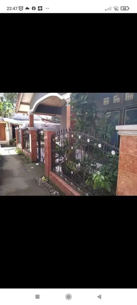 Jual rumah 150m2 + tanah kosong 460m2 di Leuwiliang, Bogor