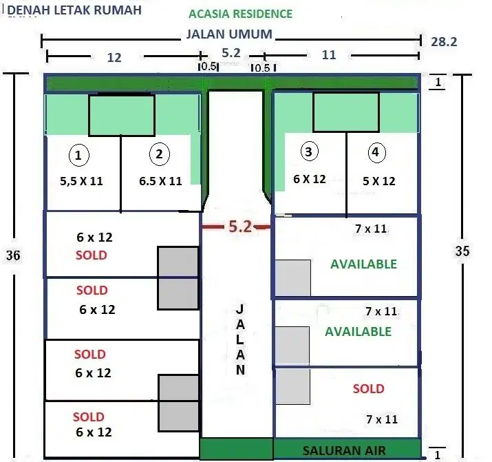 Dijual tanah dalam Cluster jatiranggon pondok gede bekasi kota