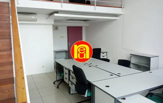 Disewakan Office Cityloft Sudirman – 86 m², 2 Lantai, Free Service