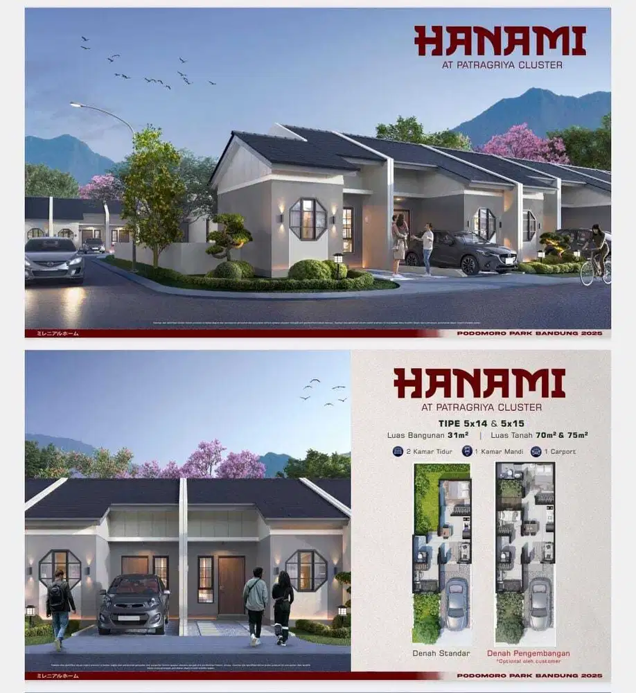 Rumah Gaya Jepang di Bandung