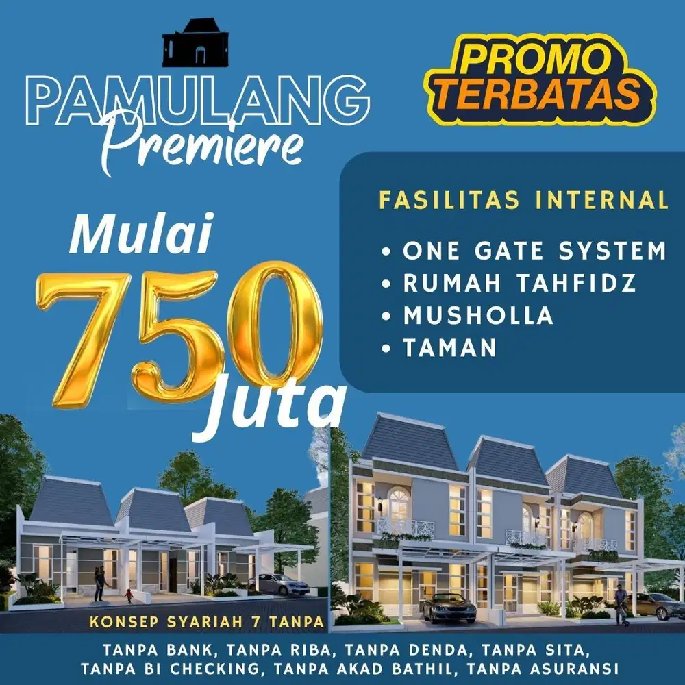 Rumah Pamulang Masih Harga Investor Dekat Kantor Walikota