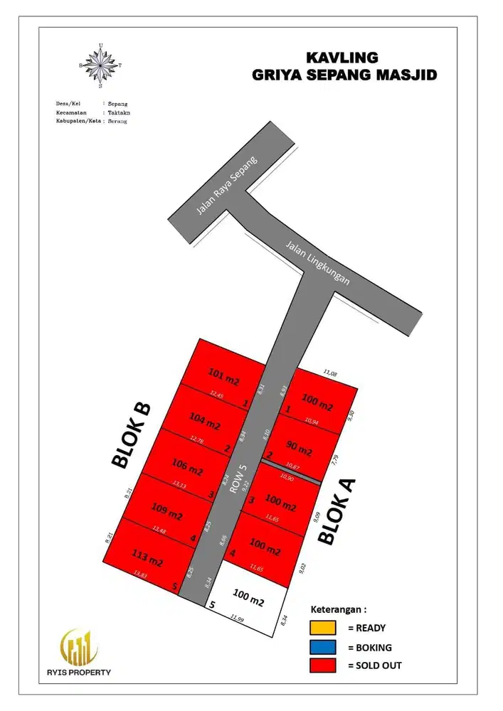 Tanah kavling dekat Citraland
