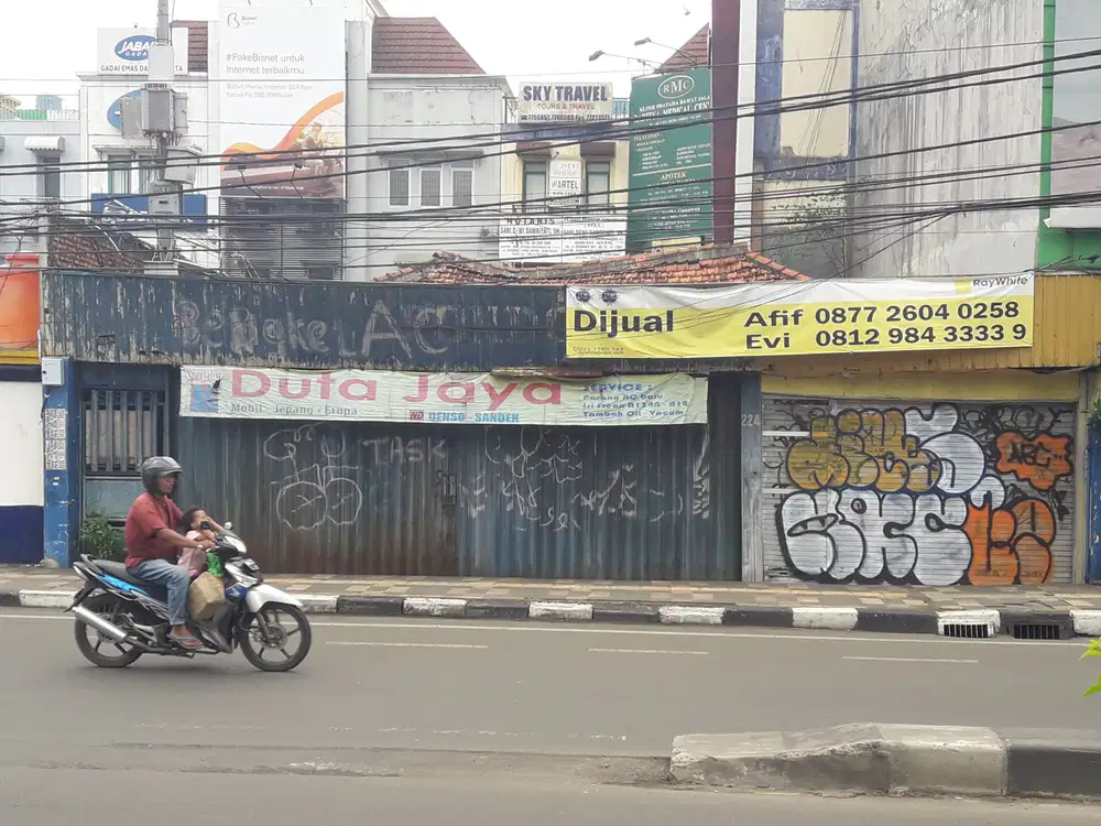 Ruko/Tanah Strategis di Pusat Bisnis Kota Depok. Cocok untuk Cafe, Bakery atau Kantor.